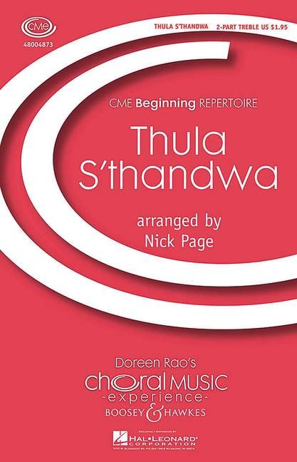 Thula S'thandwa (Zulu Lullaby) - click here