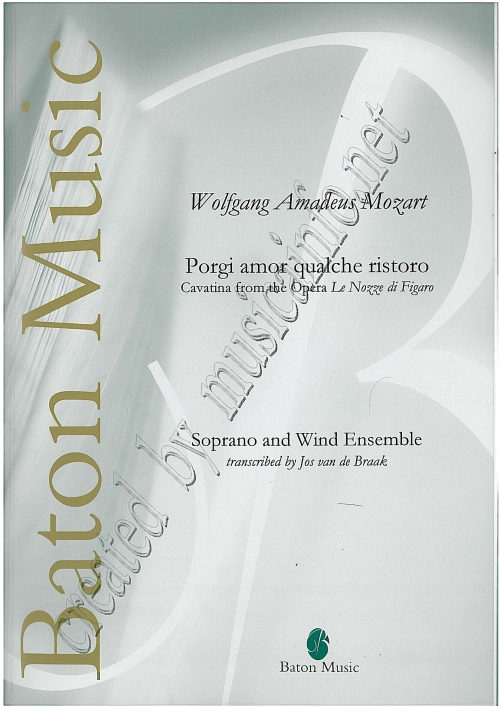 Porgi amor qualche ristoro (Cavatina from the Opera 'Le Nozze di Figaro') - click here