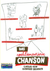 Das wohltemperierte Chanson (5 Neue von Gerhard Bronner) - click here
