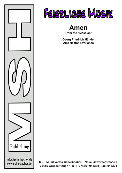 Amen (aus 'Messiah') - click here