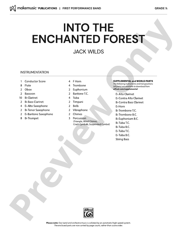 Into the Enchanted Forest - click here