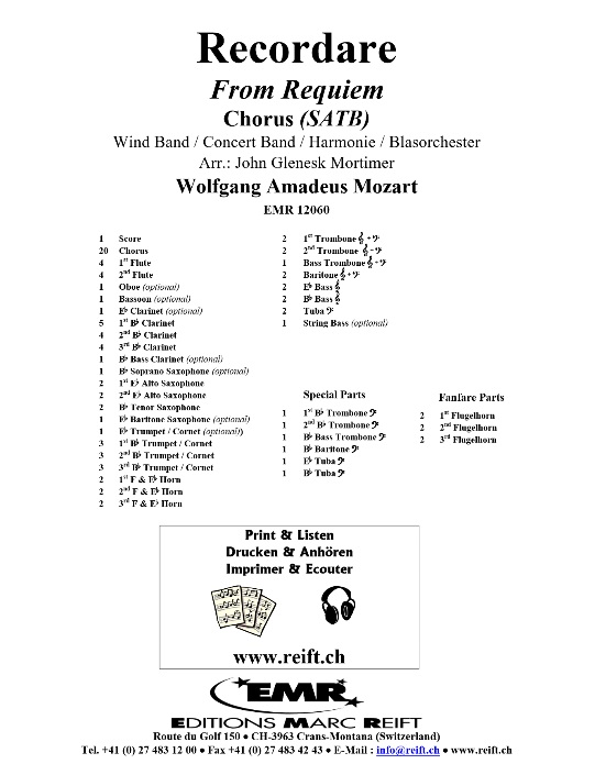 Recordare (from 'Requiem') - click here