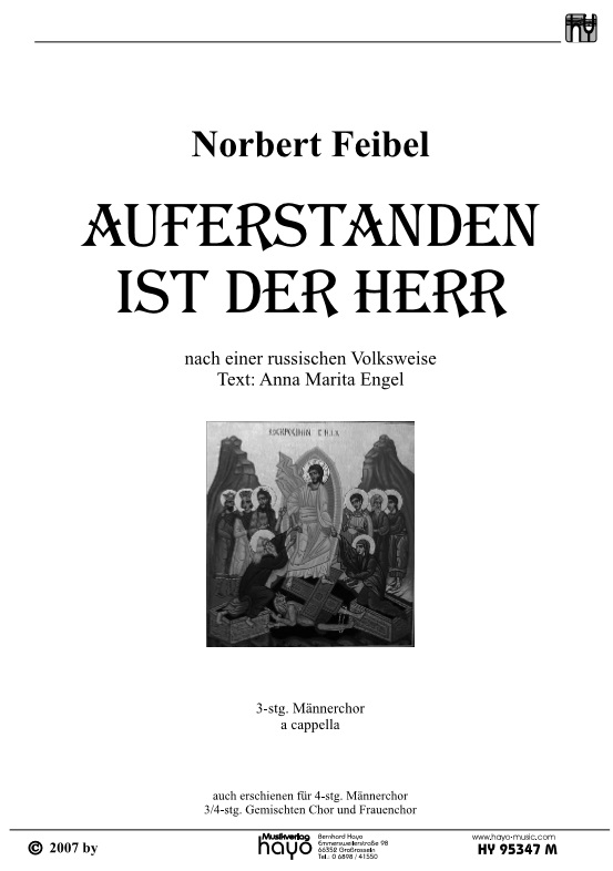 Auferstanden ist der Herr - click here