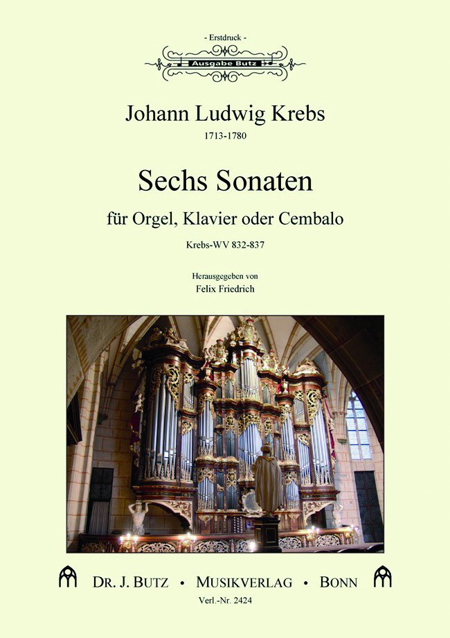 6 Sonaten [Krebs-WV 832-837] - click here