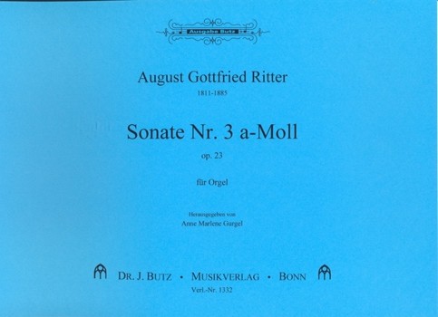 Orgelsonate #3 a-Moll Op.23 - click here