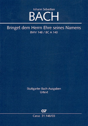 Bringet dem Herrn Ehre seines Namens - click here