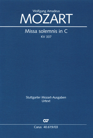 Missa solemnis in C - click here