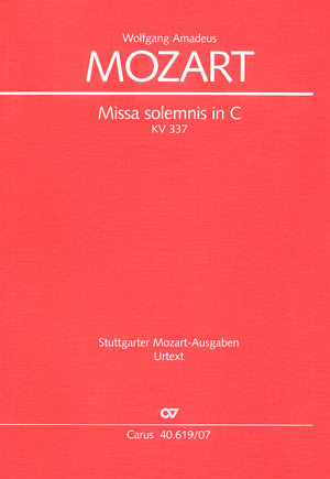 Missa solemnis in C - click here