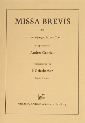 Missa brevis - click here Missa brevis - click here