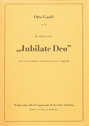 Jubilate Deo - click here