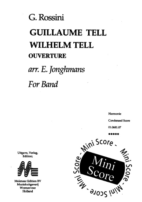 Wilhelm Tell Ouverture - click here
