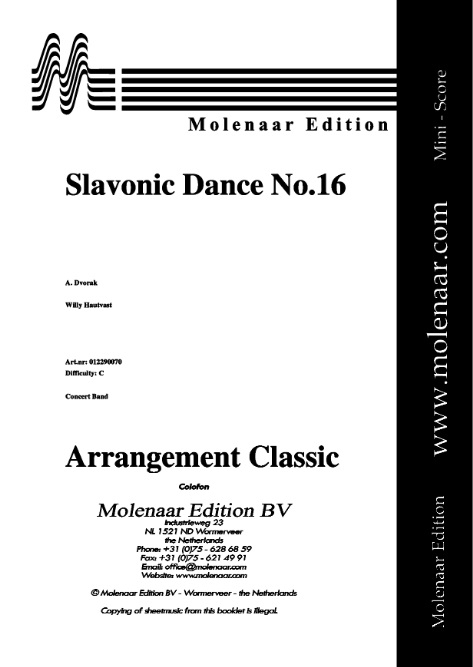 Slavonic Dance #16 - click here