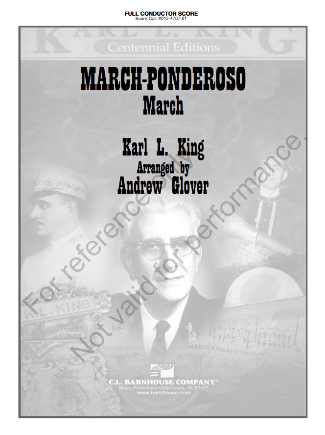 March Ponderoso - click here