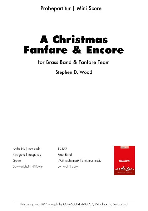 A Christmas Fanfare and Encore - click here