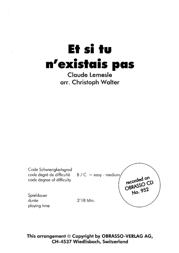 Et si tu n'existais pas - click here