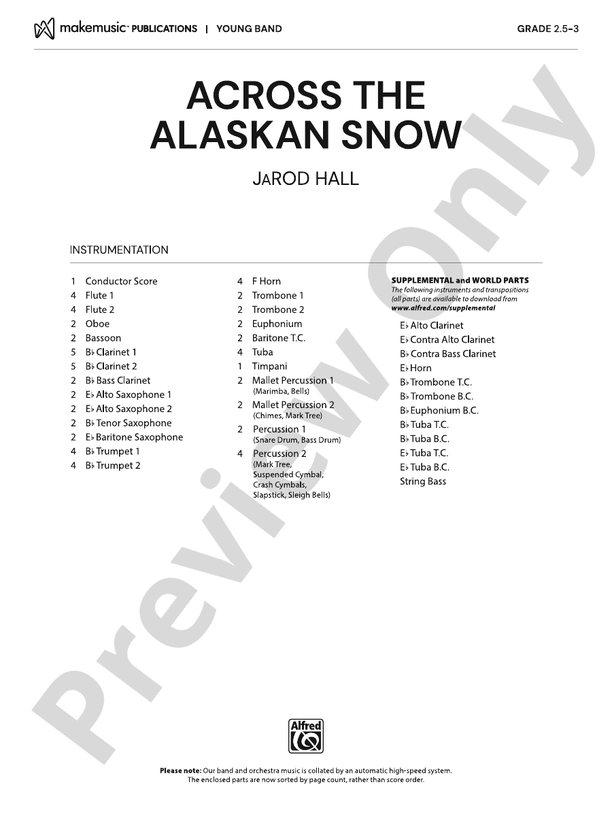 Across the Alaskan Snow - click here