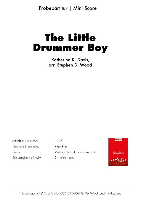 Little Drummer Boy, The - click here