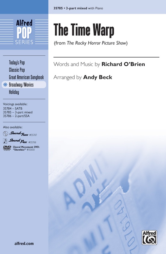 Time Warp, The (from The Rocky Horror Picture Show) - click here Time Warp, The (from The Rocky Horror Picture Show) - click here