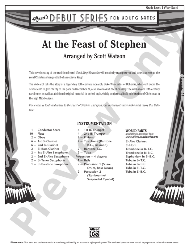 At the Feast of Stephen - click here