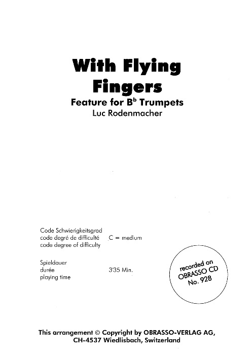 With Flying Fingers - click here