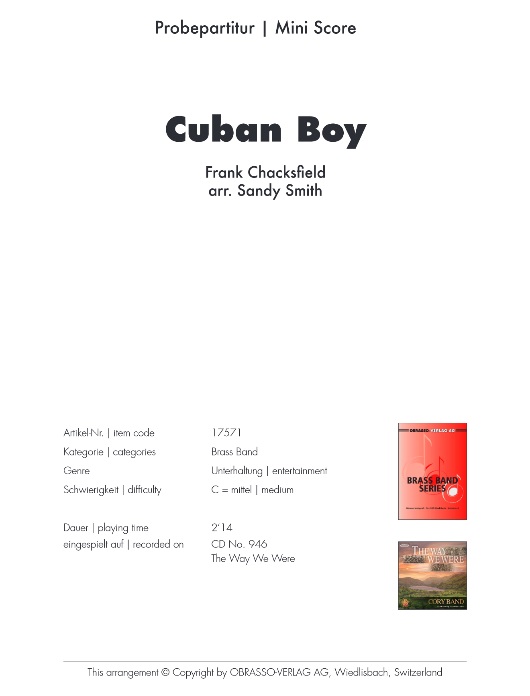 Cuban Boy - click here