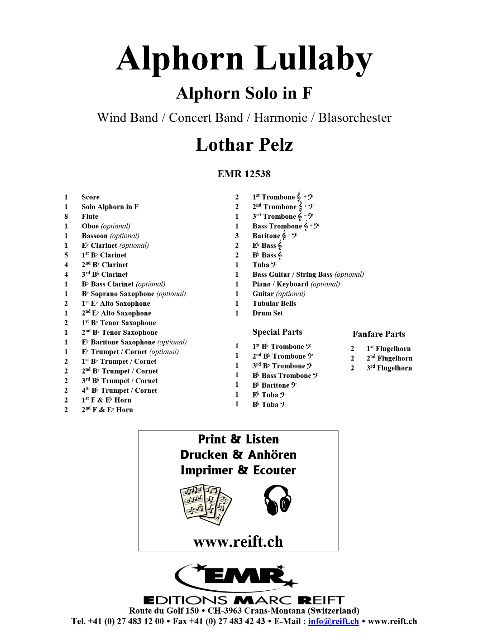 Alphorn Lullaby - click here