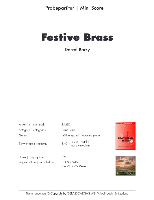 Festive Brass - click here