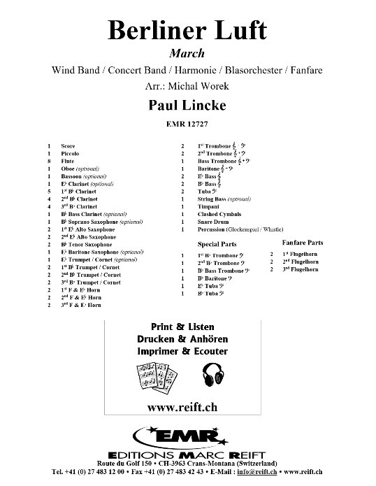 Berliner Luft (Marsch) - click here