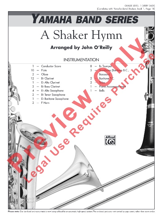 A Shaker Hymn - click here