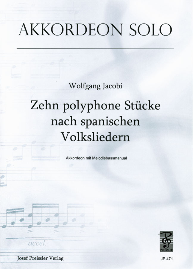 10 polyphone St�cke nach spanischen Volksliedern - click here