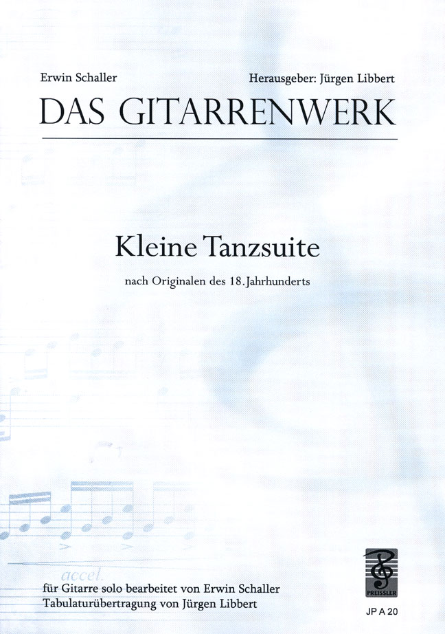 KLEINE TANZSUITE F�R GITARRE - click here