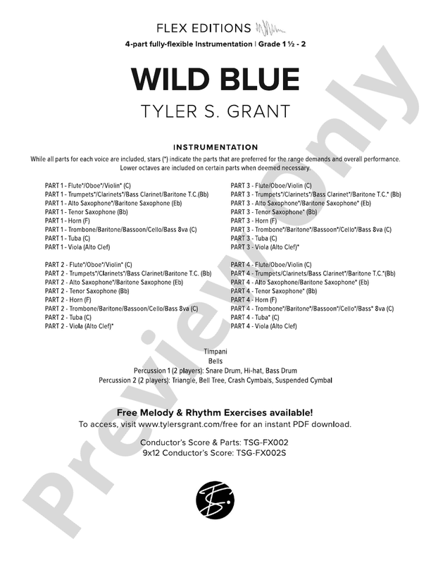 Wild Blue - click here