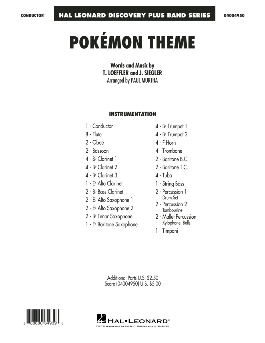 Pokemon Theme - click here