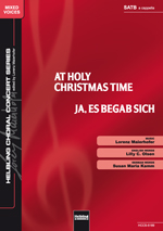 At Holy Christmas Time (Ja, es begab sich) - click here