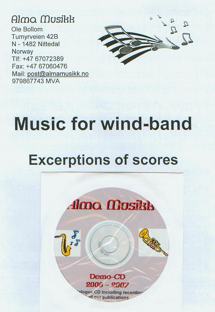 Alma 2006-2007: Music for Wind-Band - click here Alma 2006-2007: Music for Wind-Band - click here