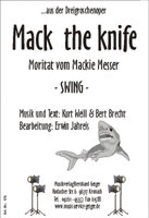 Mack the Knife (Moritat vom Mackie Messer) - click here