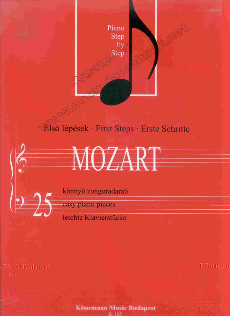 25 leichte Klavierstücke / 25 easy piano pieces / 25 könnyü zongoradarab - click here 25 leichte Klavierstücke / 25 easy piano pieces / 25 könnyü zongoradarab - click here