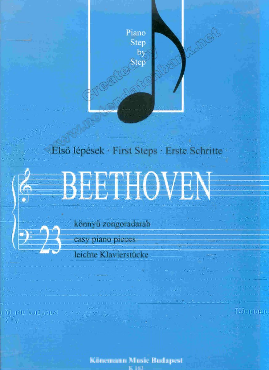 23 leichte Klavierstücke / 23 easy piano pieces / 23 könnyü zongoradarab - click here 23 leichte Klavierstücke / 23 easy piano pieces / 23 könnyü zongoradarab - click here