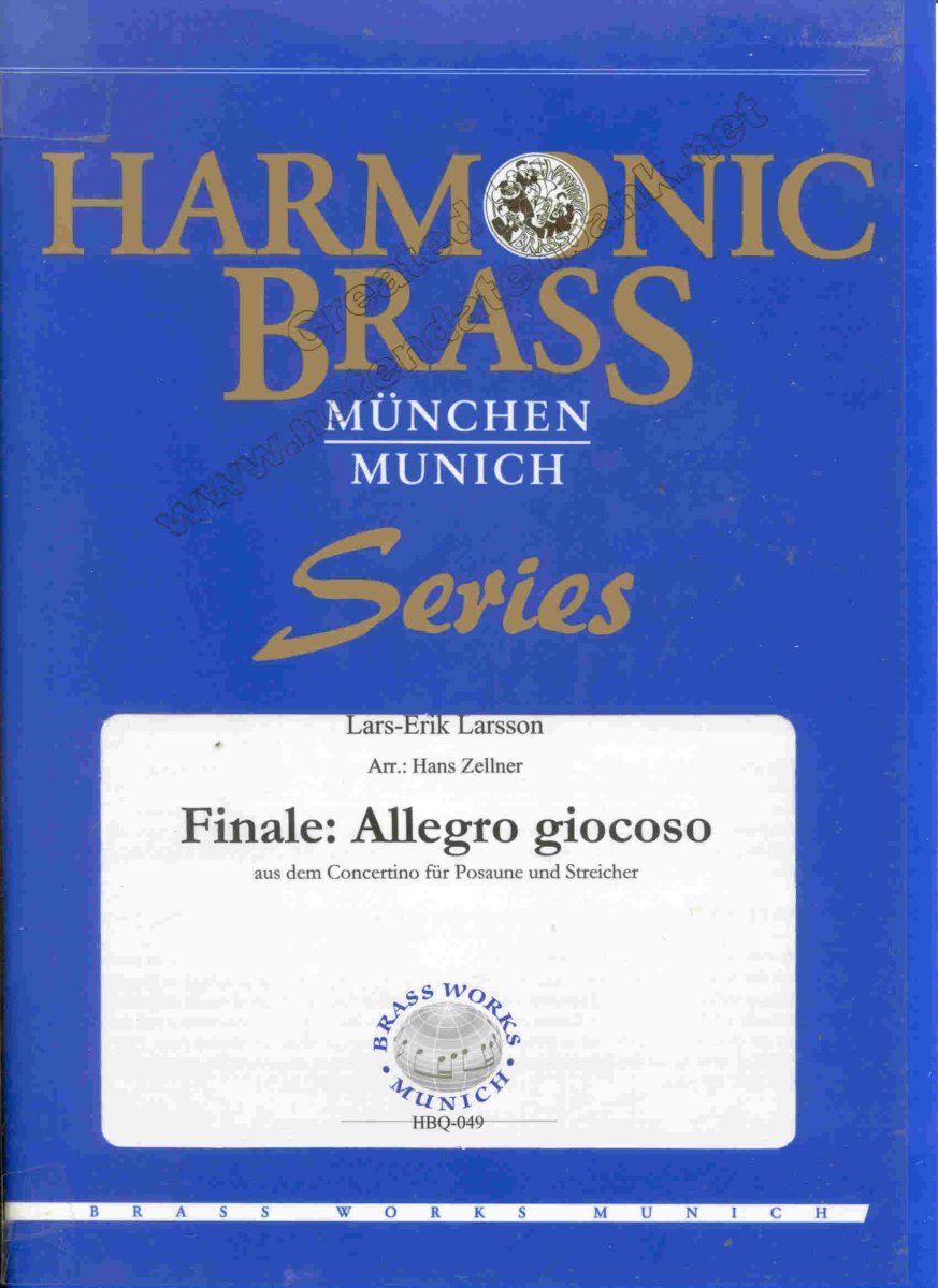 Finale: Allegro giocoso (aus dem 'Concertino f�r Posaune und Streicher') - click here