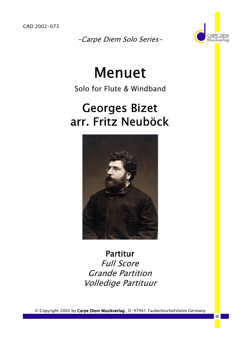 Menuet - click here Menuet - click here