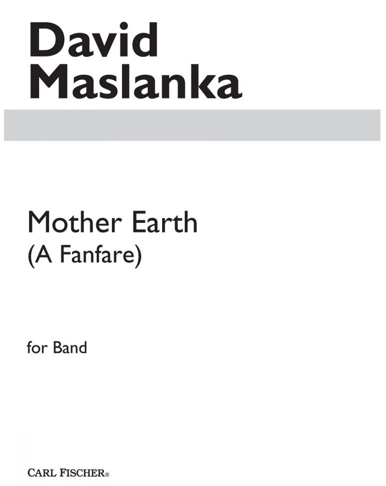 Mother Earth, A Fanfare - click here