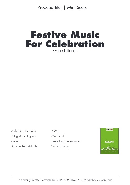 Festive Music for Celebration - click here