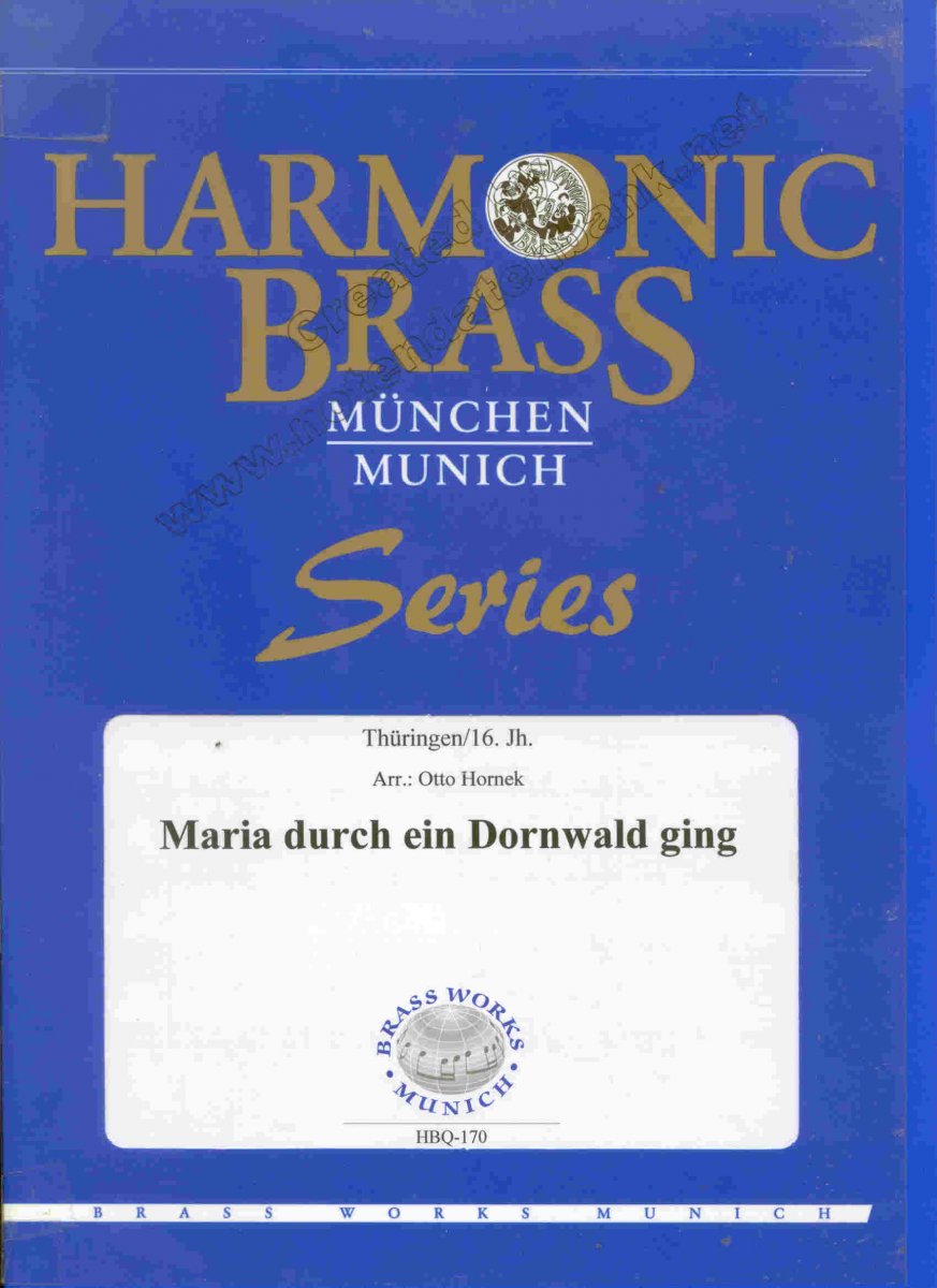 Maria durch ein Dornwald ging - click here