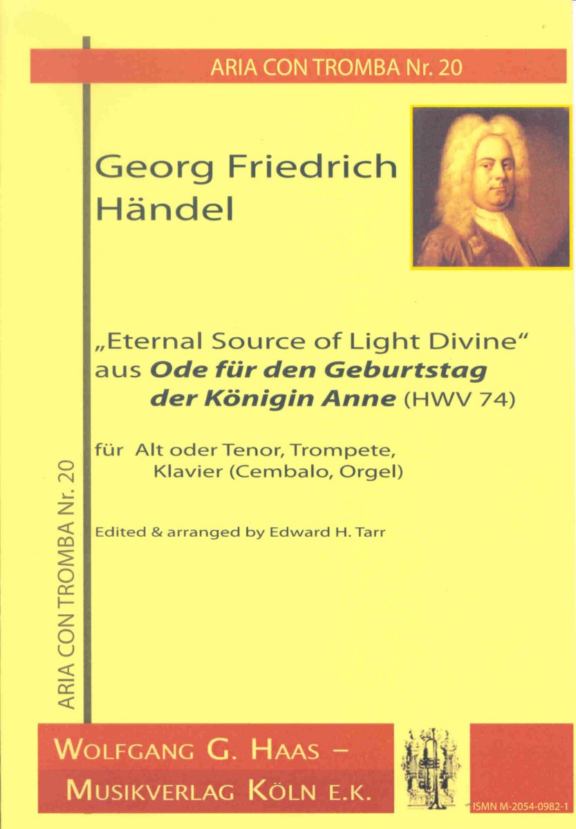 Eternal Source of Light Divine (aus 'Ode für den Geburtstag der Königin Anne') - click here Eternal Source of Light Divine (aus 'Ode für den Geburtstag der Königin Anne') - click here