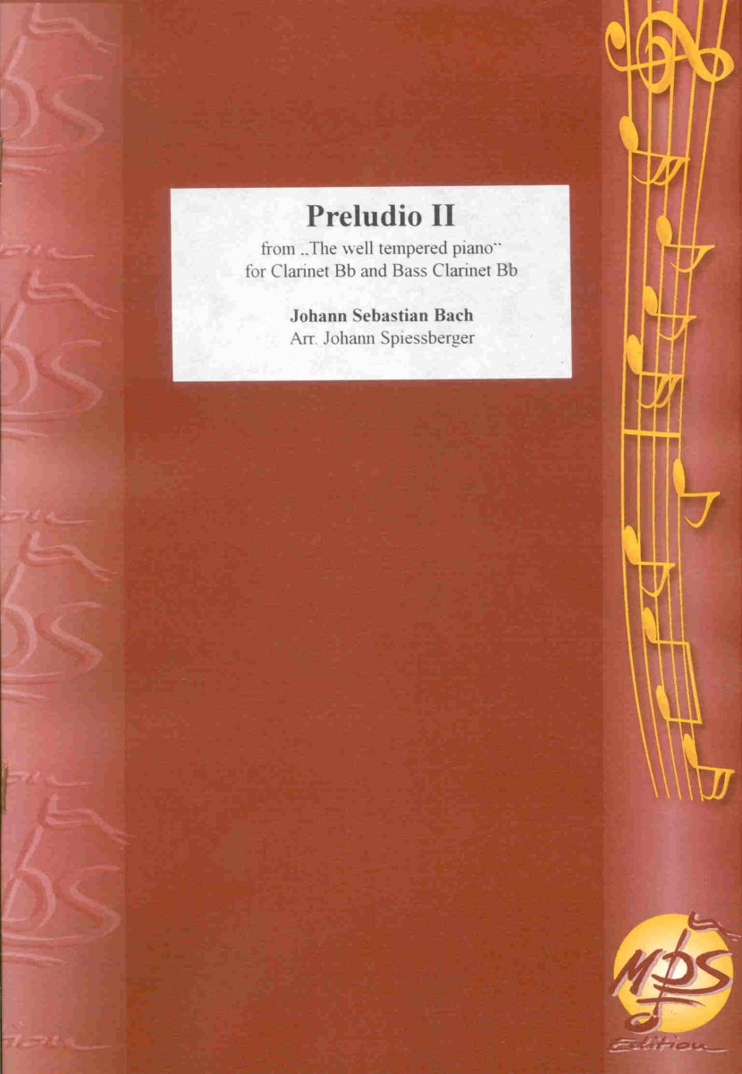 Preludio #2 (from 'The well-tempered piano'/aus 'Das Wohltemperierte Klavier') - click here