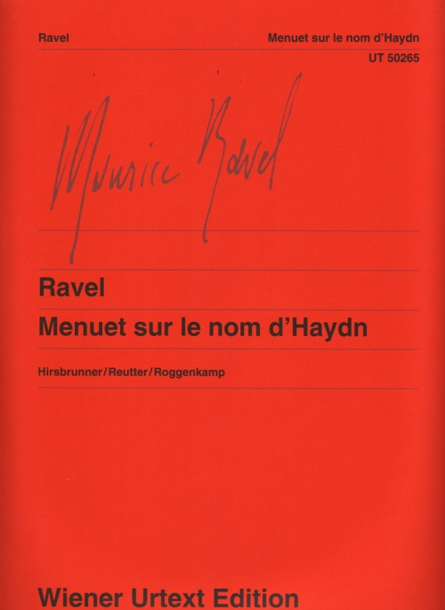 Menuet sur le nom d'Haydn - click here Menuet sur le nom d'Haydn - click here