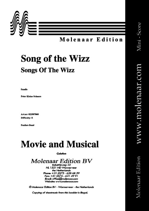 Songs of the Wizz - click here