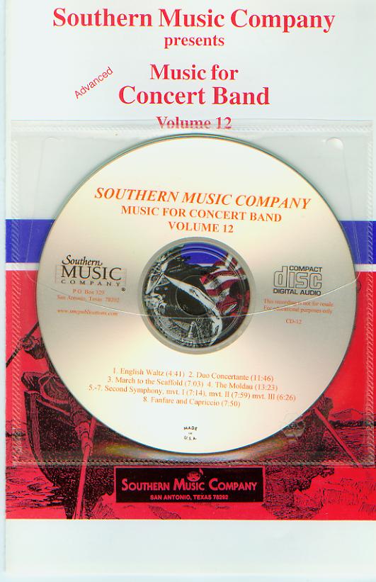 Southern Music Company #12 Music for Concert Band - click here