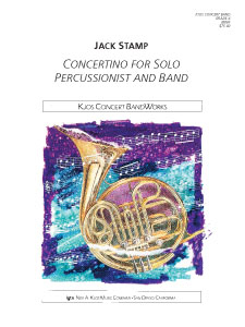 Concertino for Solo Percussionist and Band - click here Concertino for Solo Percussionist and Band - click here