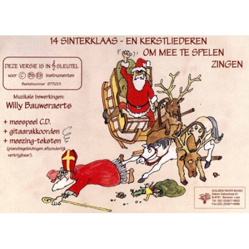 14 Kerst- en Sinterklaasliederen / 14 Christmas and Saint Nicholas songs - click here